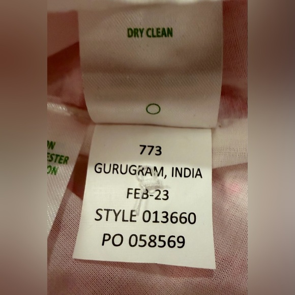 *LNWOT* Lilly Pulitzer Cartley Elbow Sleeve Dress “Resort White Flutter” Sz. 16 - Picture 16 of 16